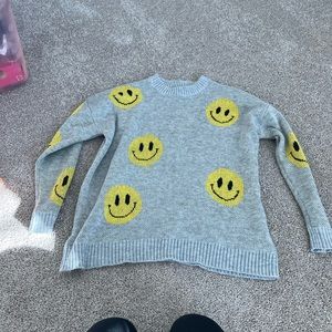 Smiley face sweater